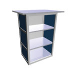 Modular Counter 31- with 2 shelves