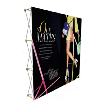 fabric popup display