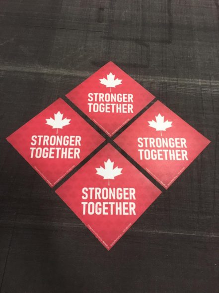 Wall Sticker - Stonger Together
