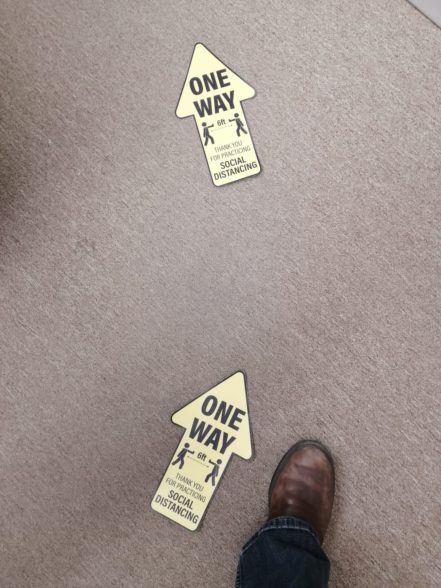 Arrow Floor Sticker