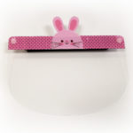 Face Shield – Animals – Front – Bunny